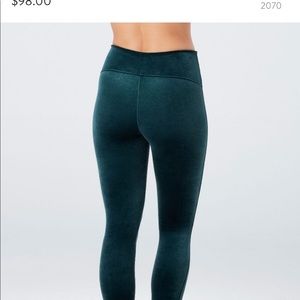 Jumpsuits | Spanx Velvet Leggings 